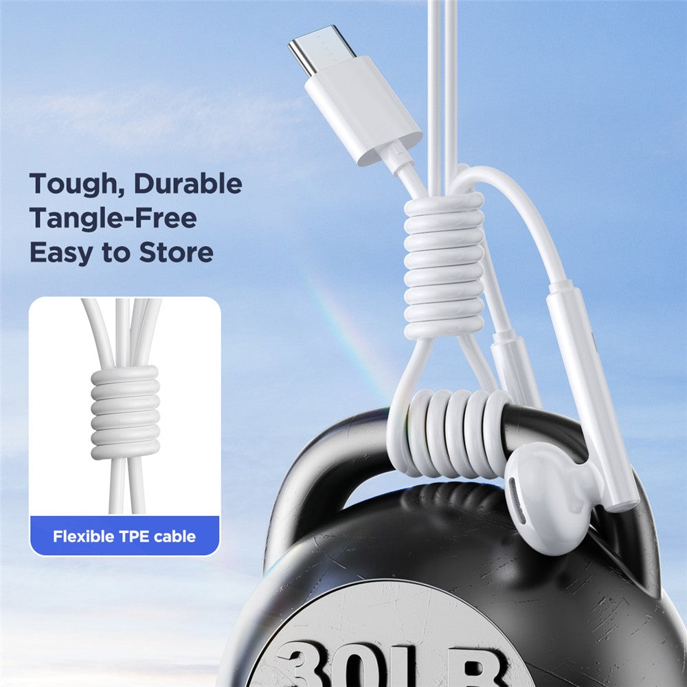JOYROOM EC05 In-Ear Kopfhörer – Mit USB-C-Anschluss & Mikrofon, Plug-and-Play