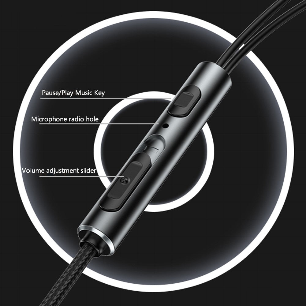 YESIDO YH40 In-Ear Kopfhörer – Mit 3,5-mm-Klinkenstecker, HiFi-Sound & Mikrofon