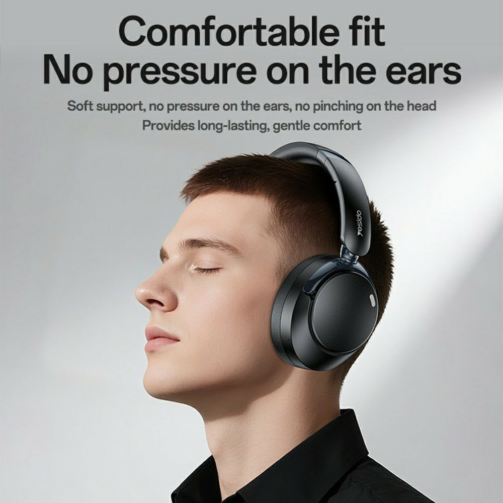 YESIDO EP11 Kabelloser Over-Ear Kopfhörer – Mit ANC & ENC, Bluetooth-kompatibel, mit Mikrofon