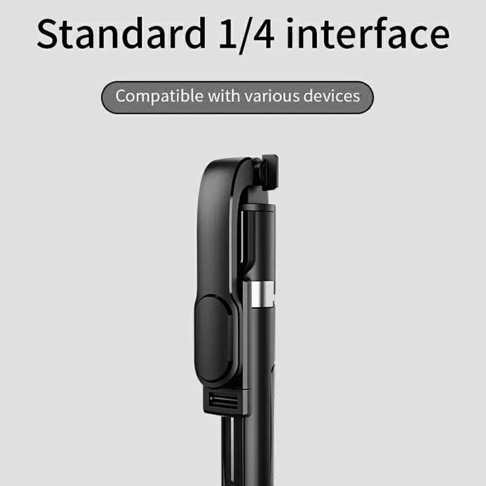 JMARY KT-219 Selfie-Stick mit Stativfunktion – 6-teilig, ausziehbar, mit Fernbedienung