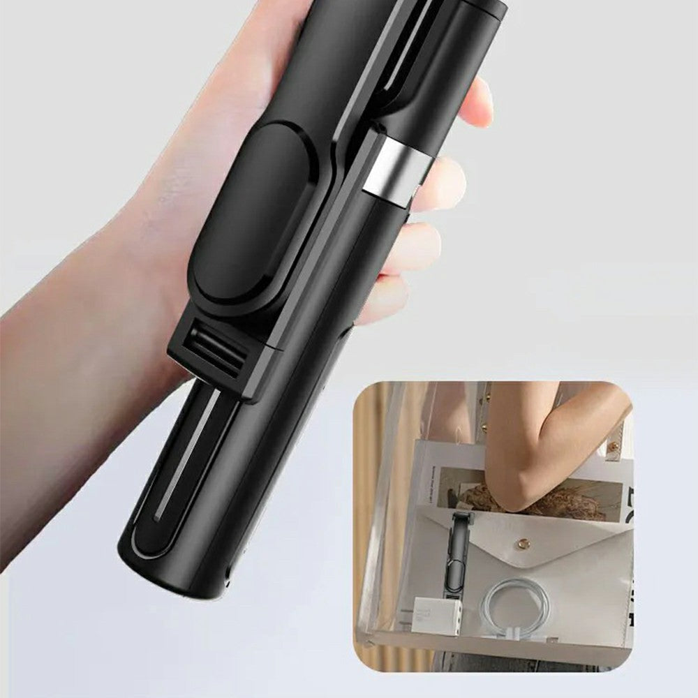 JMARY KT-219 Selfie-Stick mit Stativfunktion – 6-teilig, ausziehbar, mit Fernbedienung