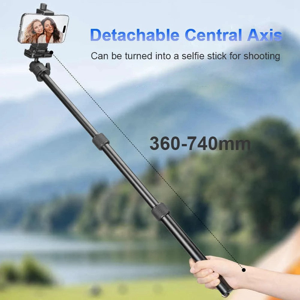 YUNTENG VCT-180 Stativ – Smartphone-Bluetooth-kompatibel, faltbar, für Fotografie-Live-Streaming, für Handys & Kaemras