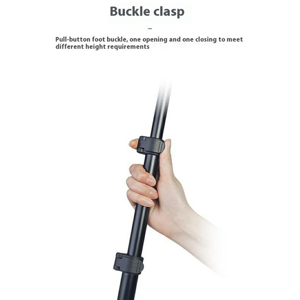 YUNTENG VCT-5228 Stativ – Tragbar, ausziehbar, aus Aluminiumlegierung, für Vlogs, Fotografie & Live-Streaming