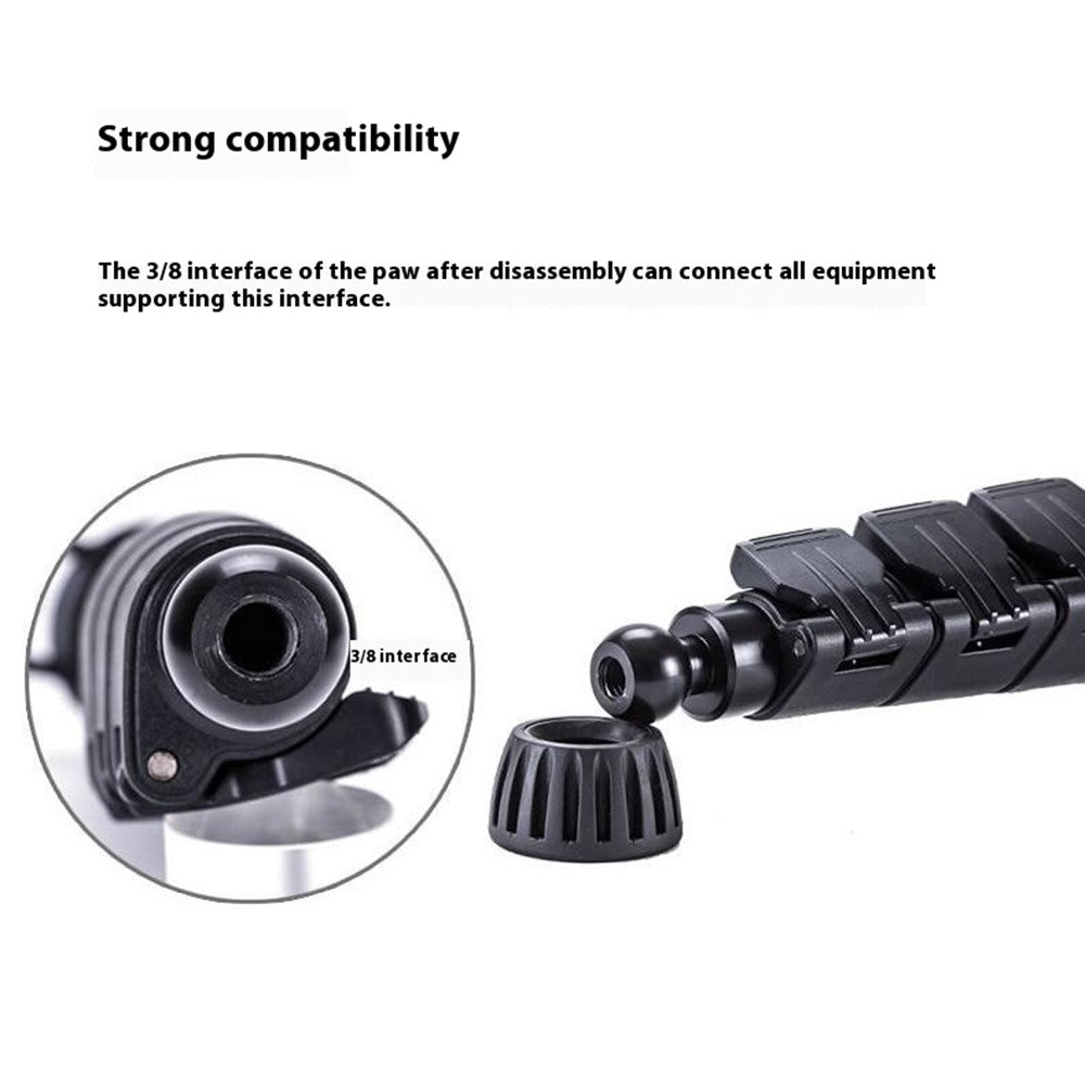 Yunteng VCT-558 Monopod – Mit Hydraulikflüssigkeit, für Canon, Nikon, Sony Kameras, DV & DSLR-Videorecorder
