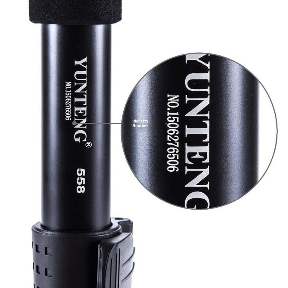 Yunteng VCT-558 Monopod – Mit Hydraulikflüssigkeit, für Canon, Nikon, Sony Kameras, DV & DSLR-Videorecorder