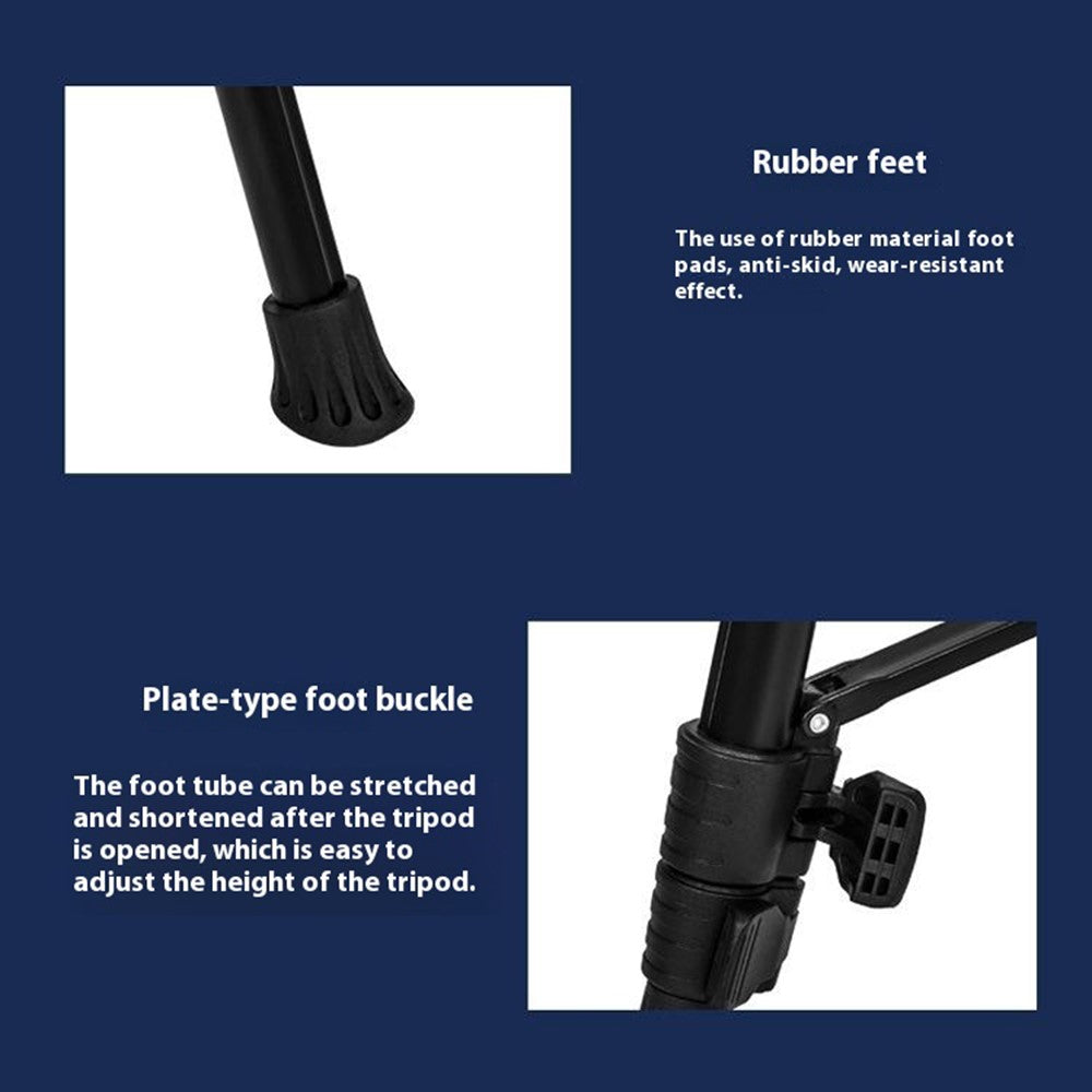 YUNTENG VCT-5208L Stativ – Mit Bluetooth-kompatibler Fernbedienung, für Handys & Kameras