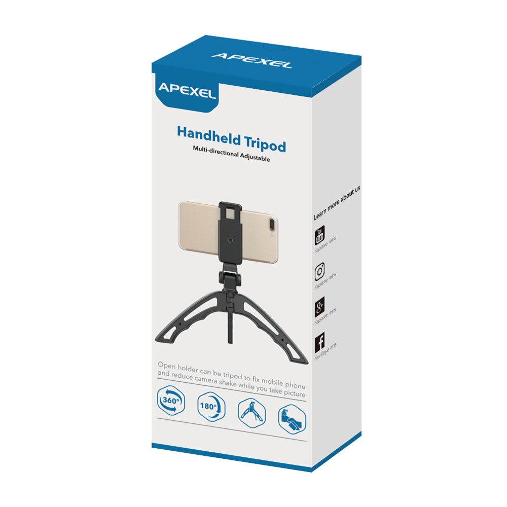 Apexel APL-JJ04 Desktop Anti-Shake Mini Stativ – Für Handykameras