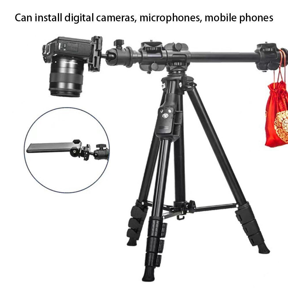 YUNTENG VCT-369 Horizontale Gimbal-Verlängerungsstange – Aus Aluminiumlegierung, für Stativstabilisator-Kamera