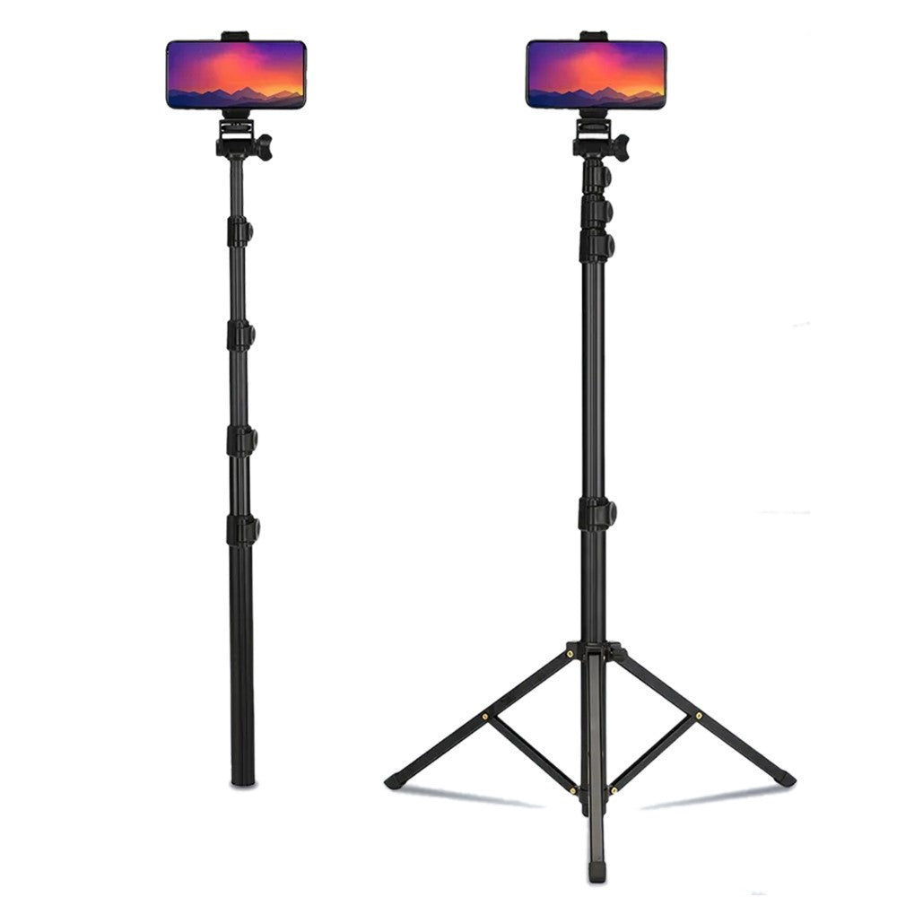 JMARY MT-39 Selfie-Stick mit Stativfunktion – Für Live-Streaming DSLR-Kamera, mit Handyklemme