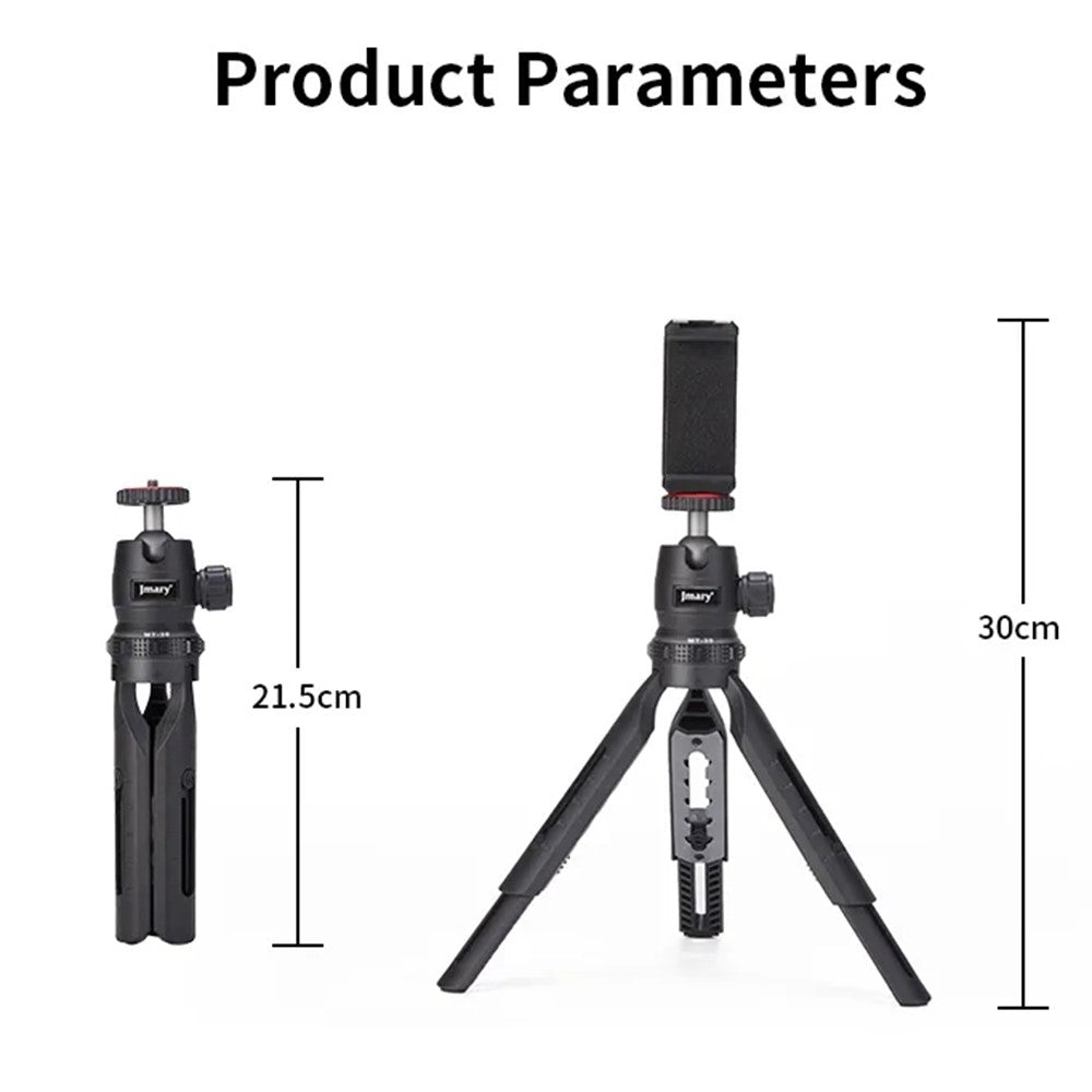 JMARY MT-30 Selfie-Stick mit Stativfunktion – 5-fach verstellbar, für Kamera / Smartphone / Projektor