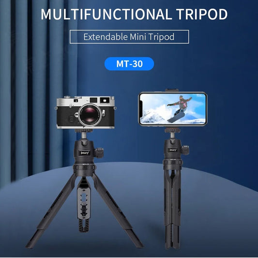 JMARY MT-30 Selfie-Stick mit Stativfunktion – 5-fach verstellbar, für Kamera / Smartphone / Projektor