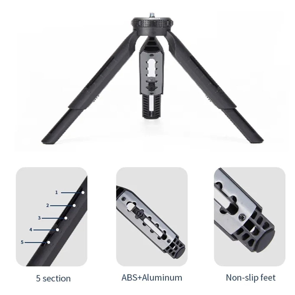 JMARY MT-30 Selfie-Stick mit Stativfunktion – 5-fach verstellbar, für Kamera / Smartphone / Projektor