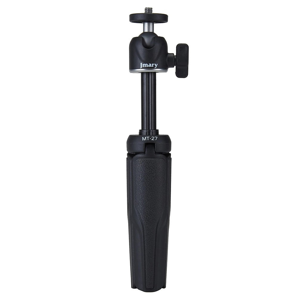 JMARY MT-27 Selfie-Stick mit Tischstativfunktion – 3-teilig, verstellbar, für Live-Streaming, mit Handyhalterung
