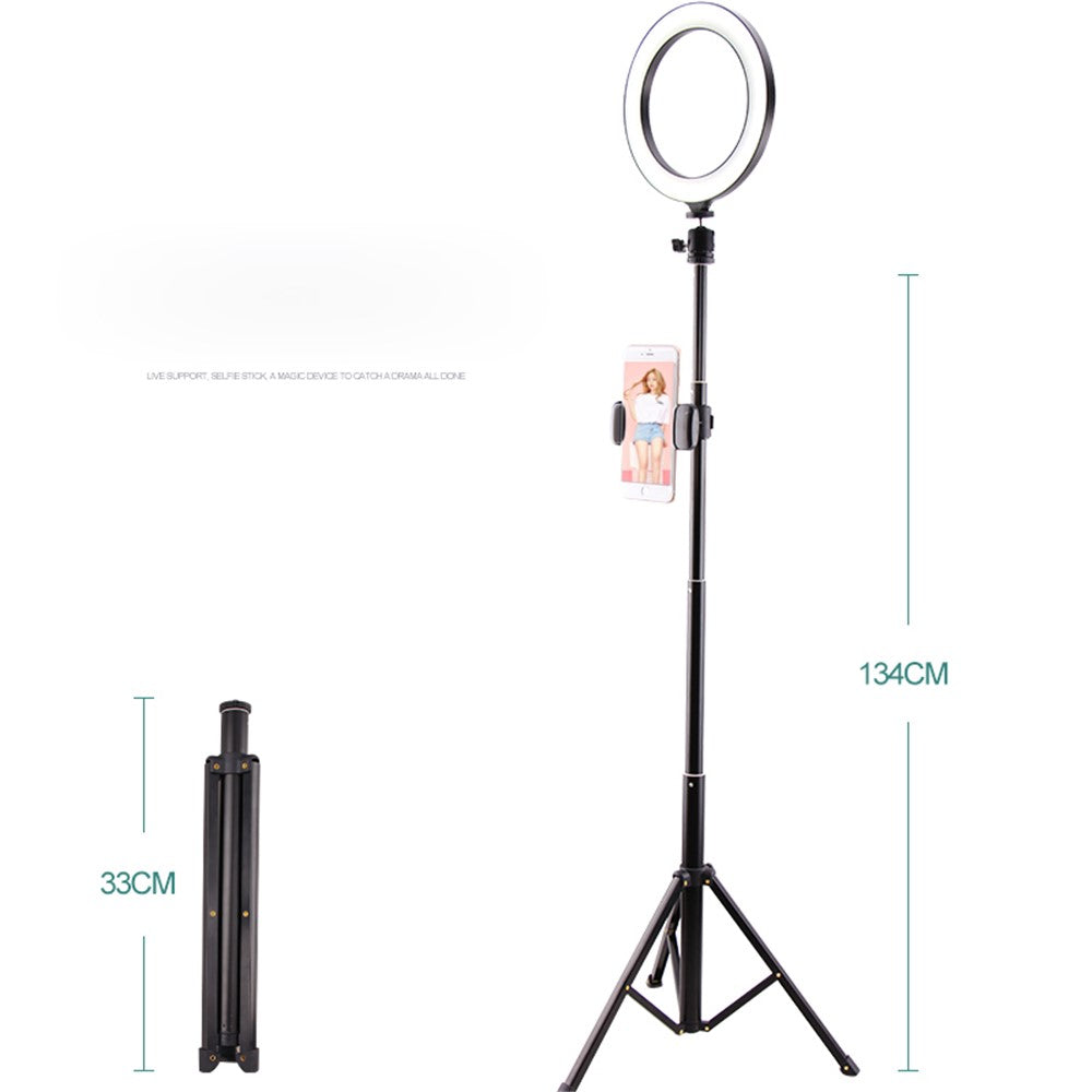 LATZZ T9 Ring-Aufhelllicht-Set [Ringlicht + Stativ + Handyhalterung + Bluetooth-kompatible Fernbedienung]