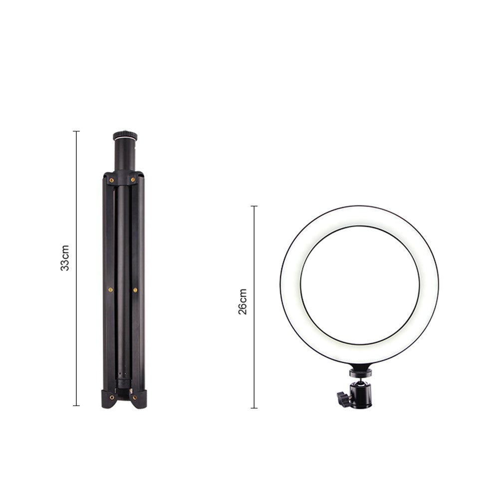 LATZZ T9 Ring-Aufhelllicht-Set [Ringlicht + Stativ + Handyhalterung + Bluetooth-kompatible Fernbedienung]