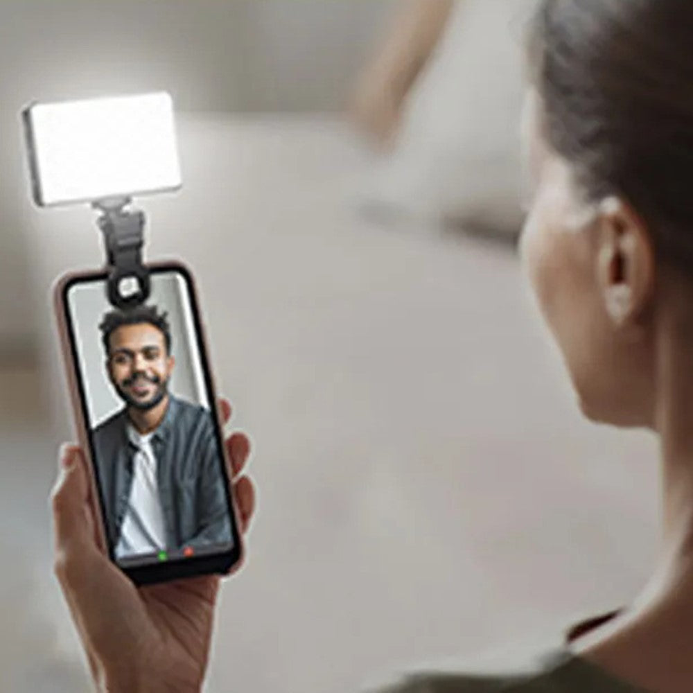 JMARY FM-150RGB 120-LED-RGB Leuchte – Für Smartphone, Laptop & Kamera