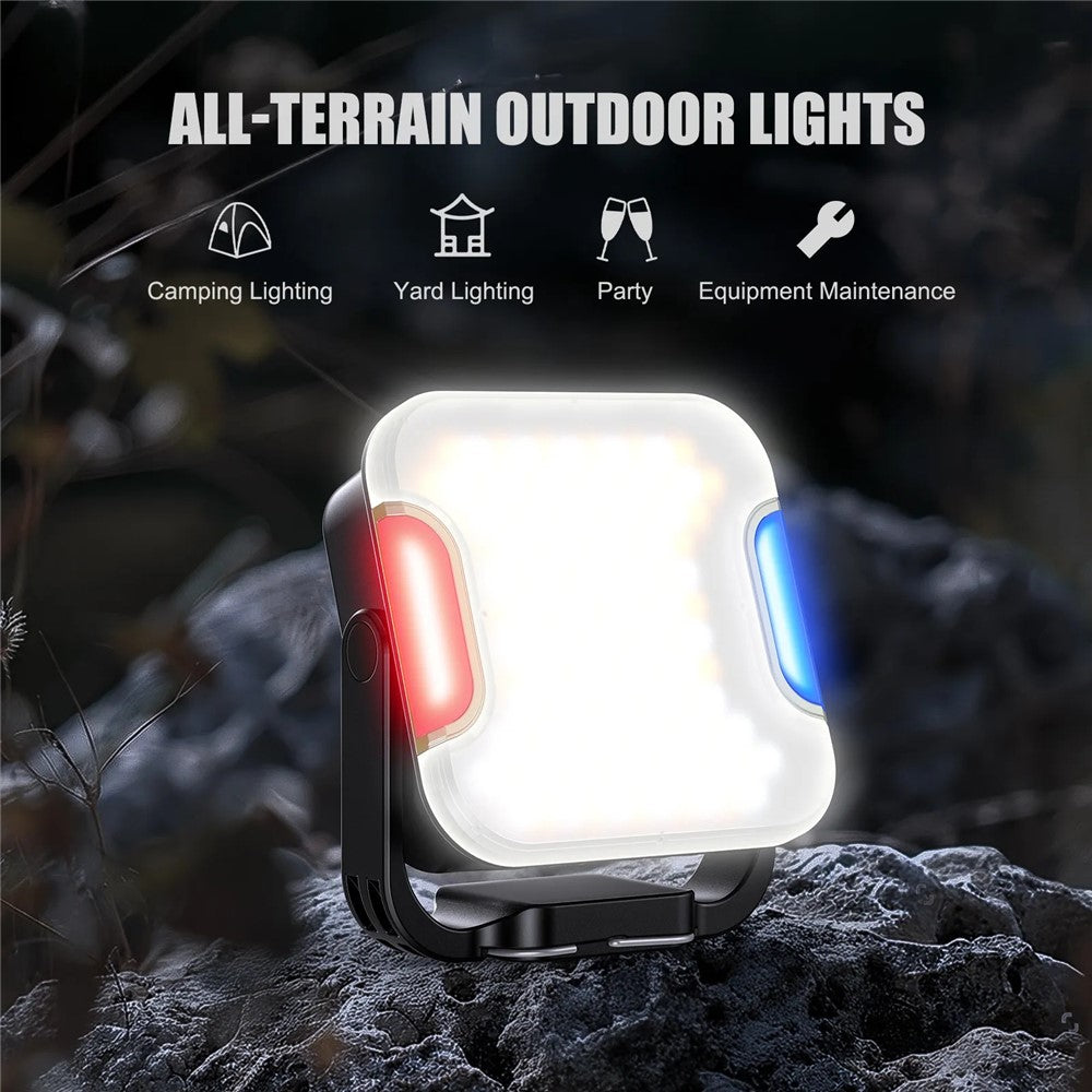 JMARY FM-328R Füllleuchte – Mit einstellbarer Farbtemperatur, LED-Leuchte für Outdoor-Camping