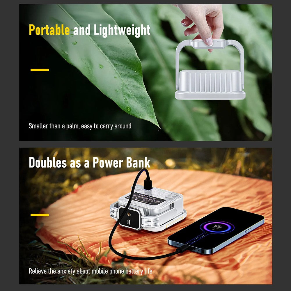 JMARY FM-428RGB Magnetische Füllleuchte – RGB-LED, mit Powerbank-Funktion, für Fotografie/Videografie