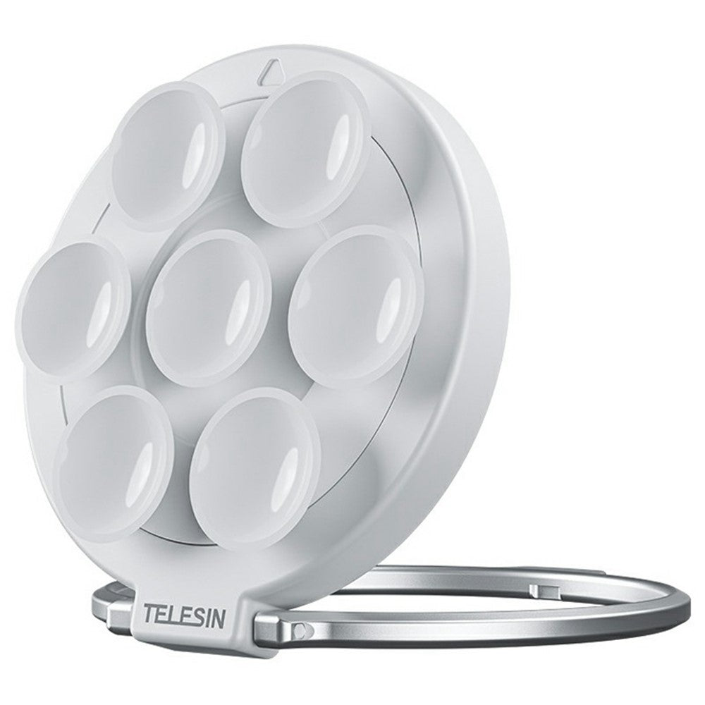 TELESIN P3-SUS-01 Magnetischer Handyring – Aus Silikon & mit Spiegelhalter