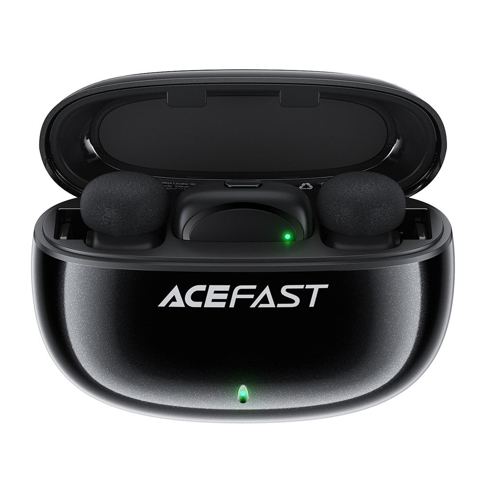 ACEFAST R2 Drahtloses Lavalier-Mikrofon – Mit omnidirektionaler Aufnahme, für Aufnahmen & Interviews