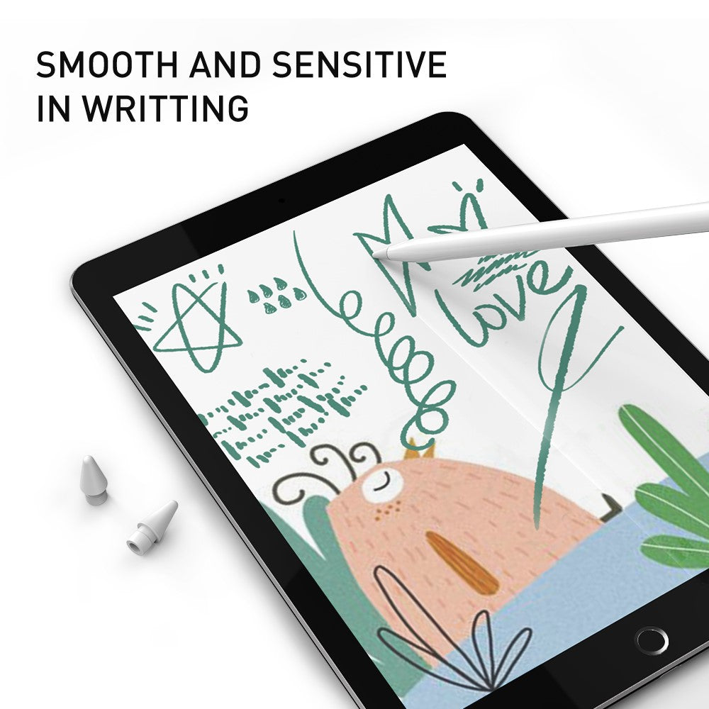 AHASTYLE PT146 Magnetisches Kappen-Ladeadapter-Set – Für Apple Pencil 1. Generation, Ersatzspitze & Kappenhalter