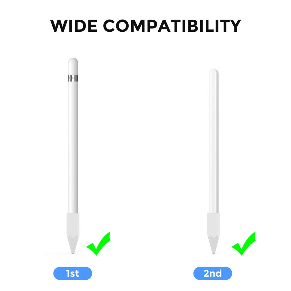 AHASTYLE WG78 Spitzen-Schutzhülle – Für Apple Pencil (USB-C) / 2. / 1. Generation, aus TPU