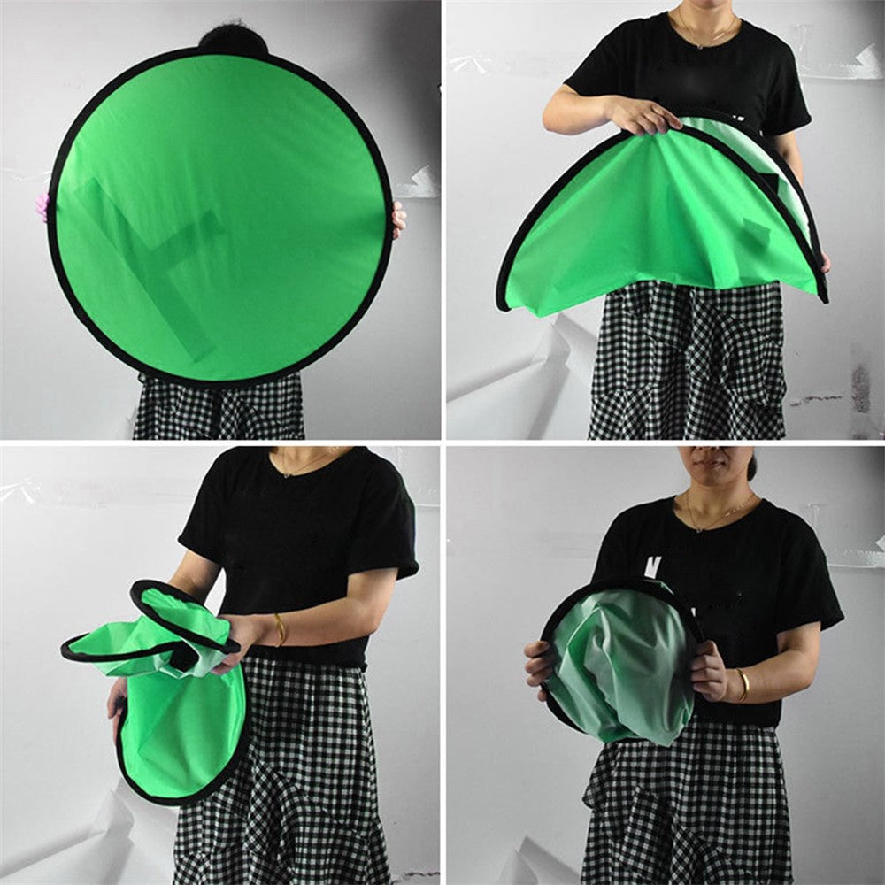 Green Screen Hintergrund – 75 cm, aus Polyester, für Stuhlmontage