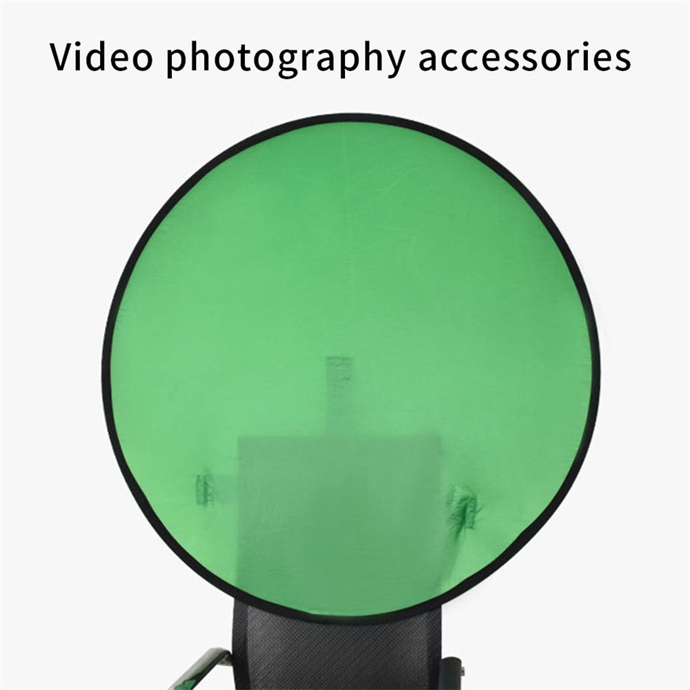 Green Screen Hintergrund – 75 cm, aus Polyester, für Stuhlmontage