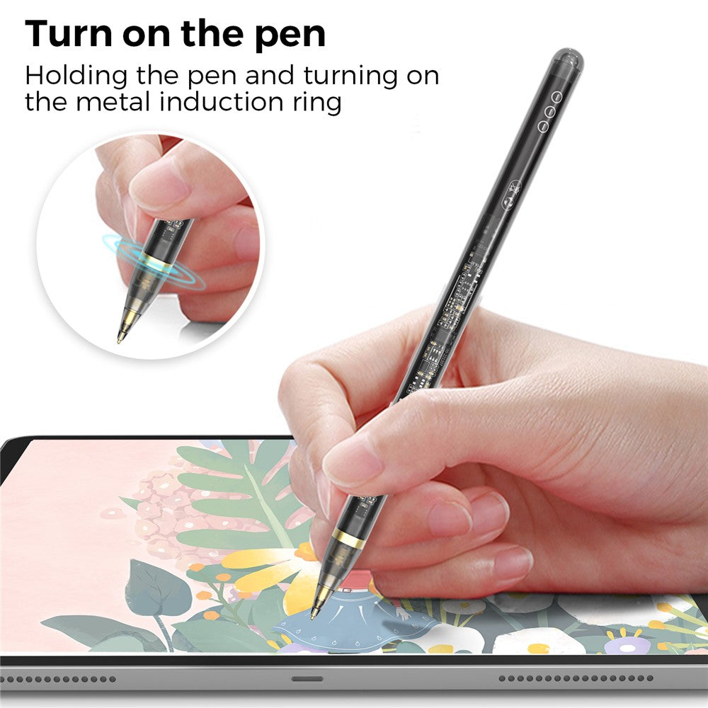 AHASTYLE PE03 Magnetischer aktiver Stift – Für Apple Tablets (2018–2022), kabellos aufladbar, mit Bluetooth-Funktion