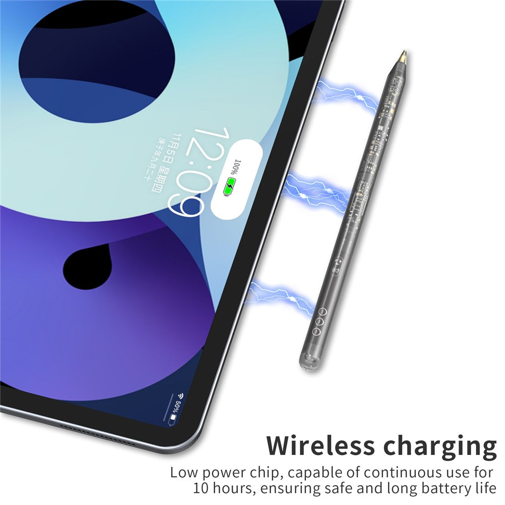 AHASTYLE PE03 Magnetischer aktiver Stift – Für Apple Tablets (2018–2022), kabellos aufladbar, mit Bluetooth-Funktion