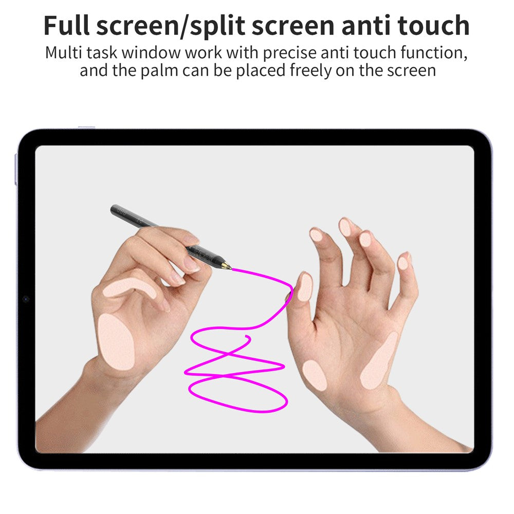 AHASTYLE PE03 Magnetischer aktiver Stift – Für Apple Tablets (2018–2022), kabellos aufladbar, mit Bluetooth-Funktion