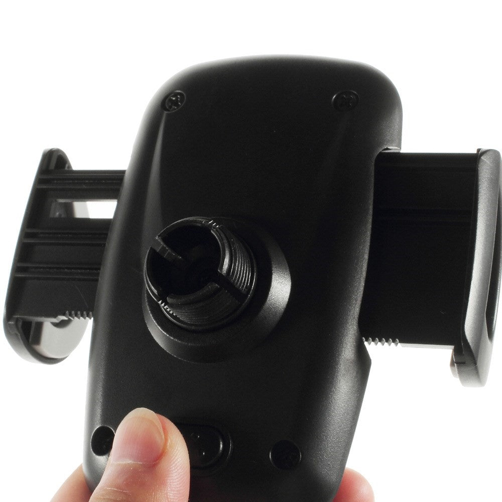 H74C81 360 Degree Rotating Ball Head Car CD Slot Mount Holder for 50-95mm Mobile Phone Tablet