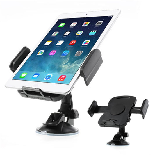 Auto-Handyhalterung – Black Universal 360 Degree Rotating Sucker Car Tablet Holder 7-11 inch Tablet Bracket